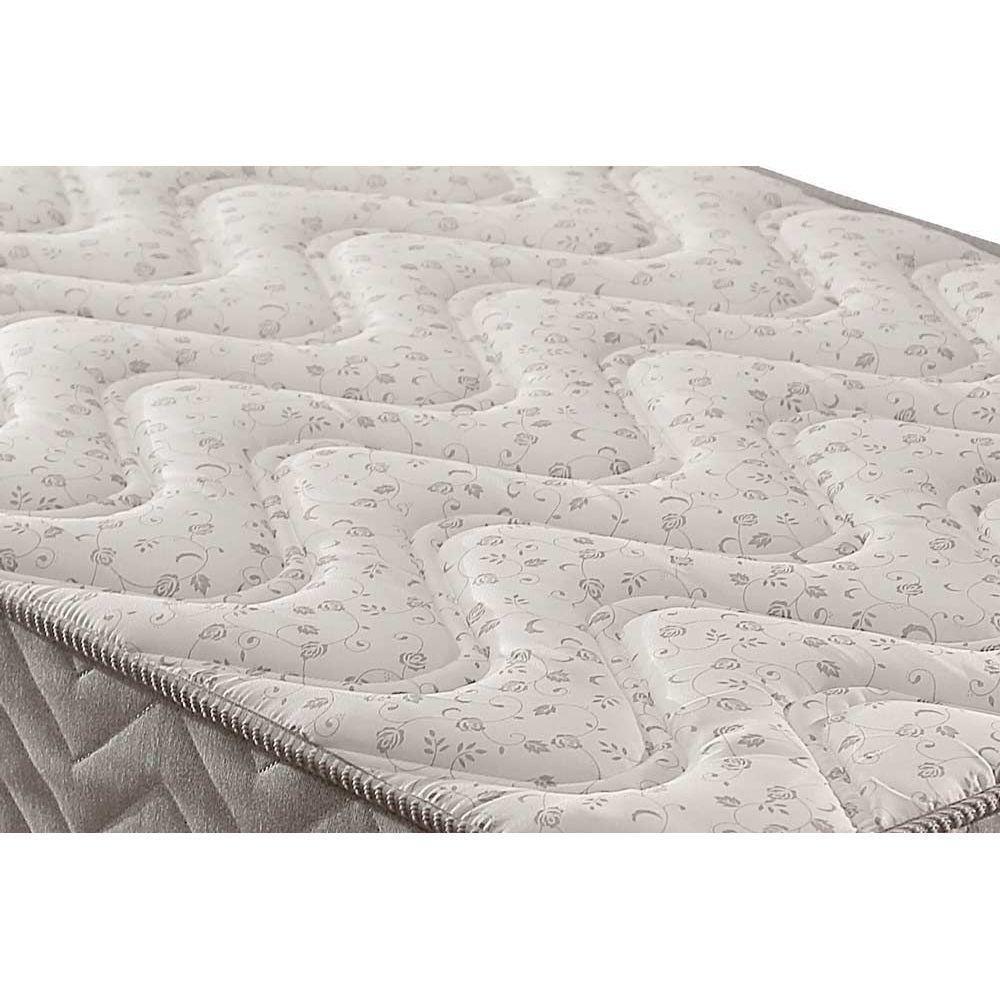 Cama Box Queen: Colchão Espuma D45 Paropas Pasquale Clean + Base CRC Suede Clean(158x198) - 4