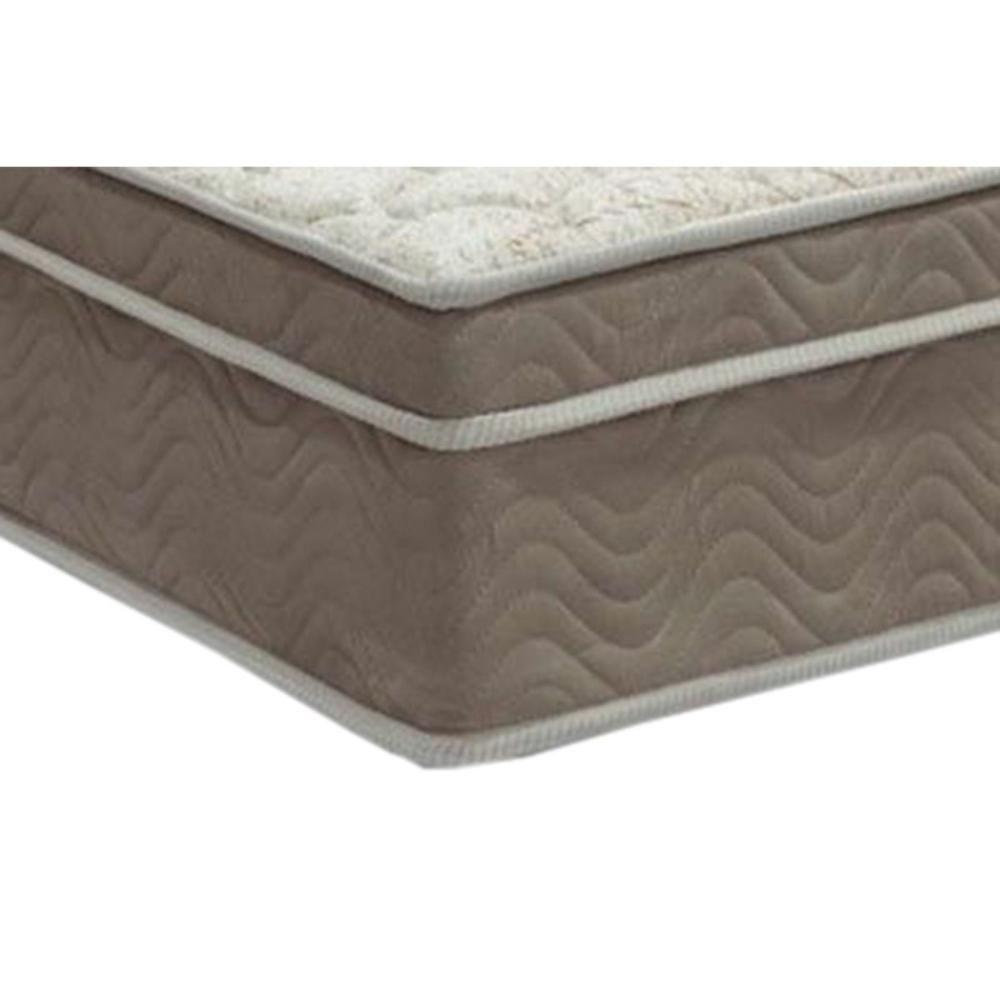 Cama Box Queen: Colchão Molas Ortobom SuperPocket Fort Airtech Spring + Base CRC Suede White(158x198) - 3