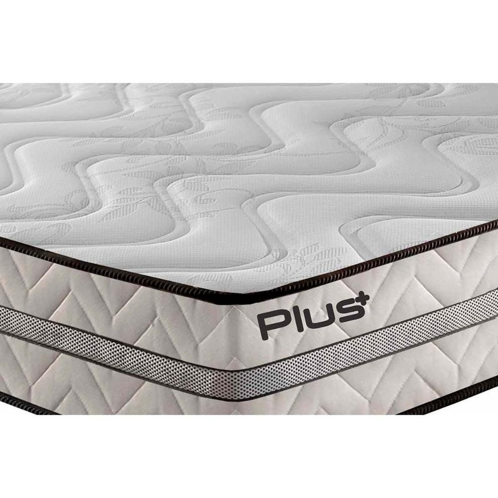 Cama Box Baú Queen: Colchão Espuma D33 Paropas Pasquale Plus + Base CRC Suede Gray(158x198) - 2