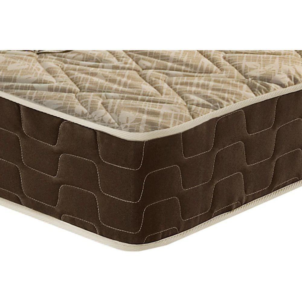 Cama Box Solteiro: Colchão Espuma Anjos D28 Confort + Base CRC Suede Clean(88x188) - 5