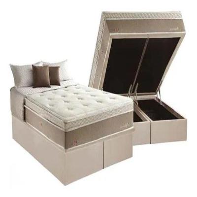 Conjunto Bau + Colchão Molas Maxspring Queen 158x198x85