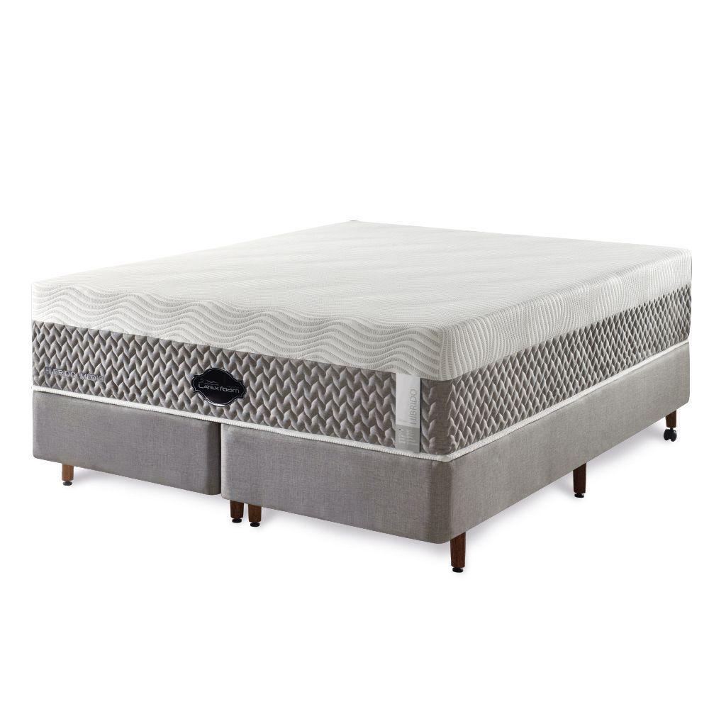 Colchão De Látex Híbrido Solteiro King 96x203cm - 4