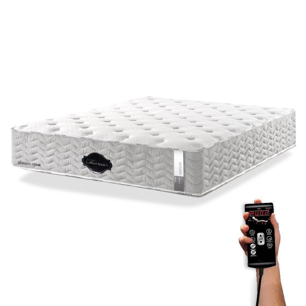 Colchão De Látex Híbrido Solteiro King 96x203cm - 2