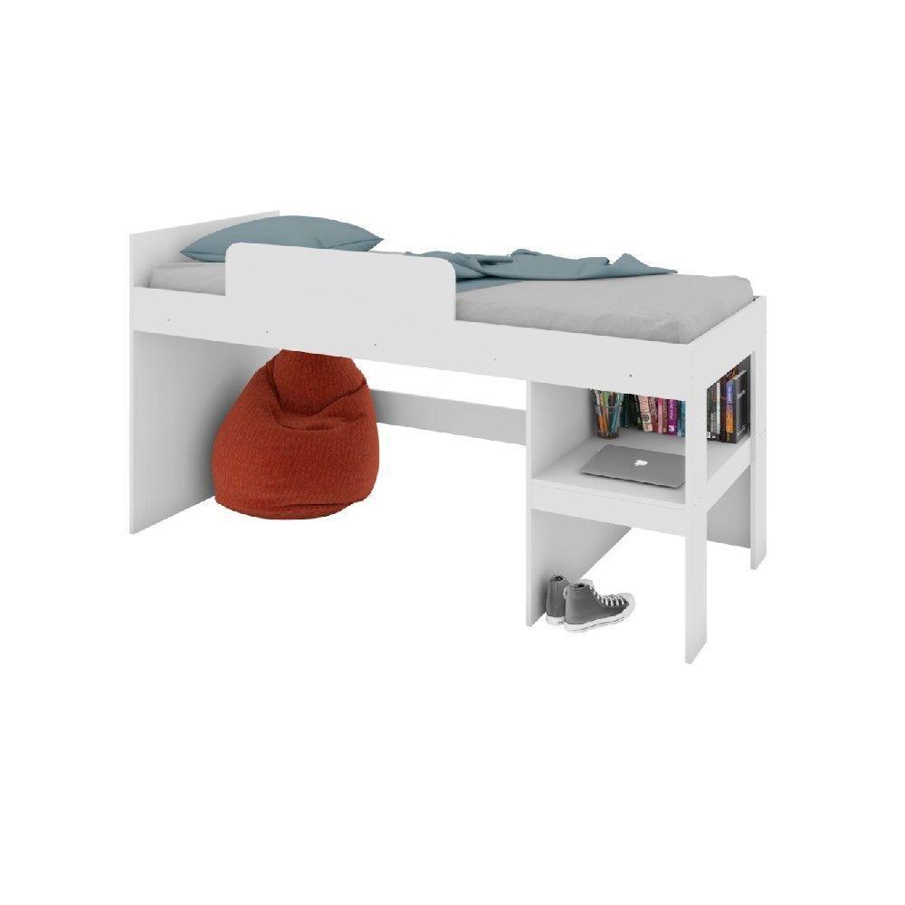 Conjunto Cama 90 e Baú Playground Branco - 5