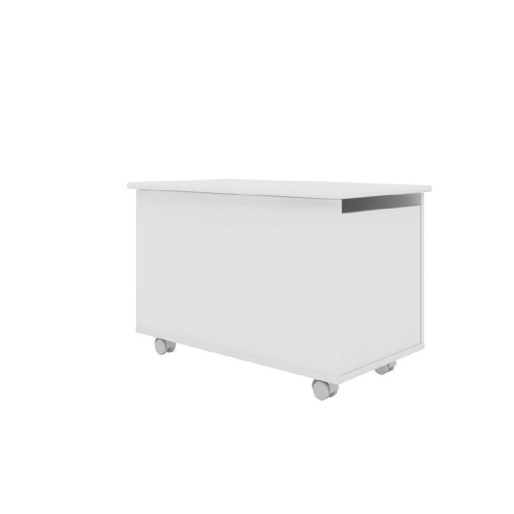 Conjunto Cama 90 e Baú Playground Branco - 8