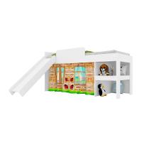 Conjunto Cama 90 e Baú Playground Branco - 5