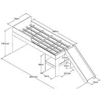Conjunto Cama 90 e Baú Playground Branco - 14