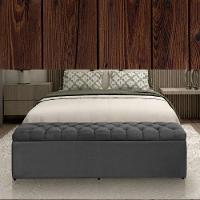 Báu Calçadeira Sapateira Dubai 1,58 Mt-suede Cinza - 4