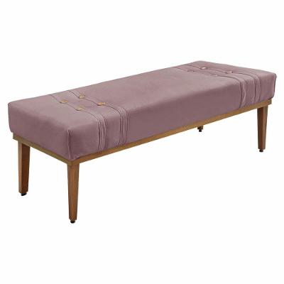 Calçadeira Recamier Solteiro 0,90m Gênova Lilás