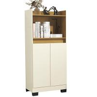 Estante Livro Organizador Escritorio Armario Duque 2 Portas Perola/mel Perola/mel - 3