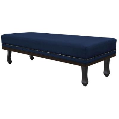 Calçadeira King Orlando P02 195cm Suede Azul Marinho