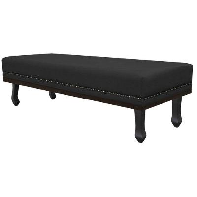 Calçadeira King P02 195cm - Doce Sonho Móveis Preto