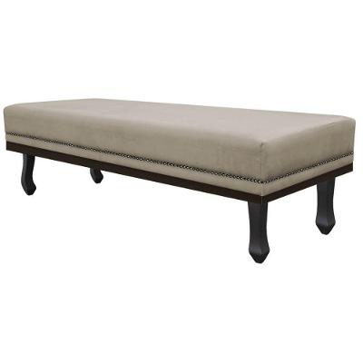 Calçadeira Casal P02 140cm Bege