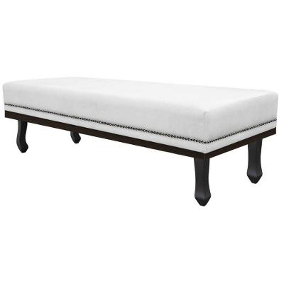 Calçadeira Solteiro P02 90cm - Doce Sonho Móveis Branco