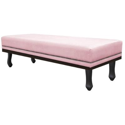 Calçadeira Solteiro P02 90cm - Doce Sonho Móveis Rosa Bebê