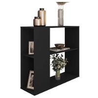 Aparador Buffet Decorativo 1 Prateleira Opala Preto Caemmun - 1