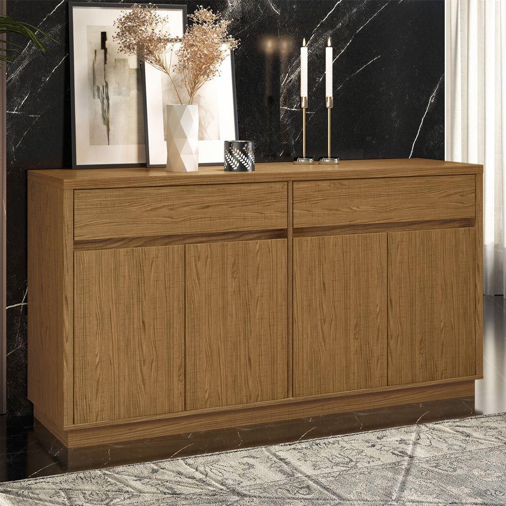 Aparador 1,50m 3 Portas 2 Gavetas Anaypê - 1