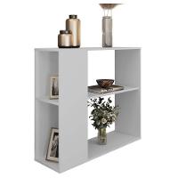 Aparador Buffet Decorativo 1 Prateleira Opala Branco Caemmun - 1