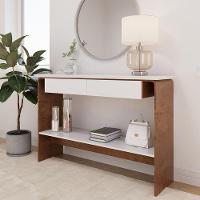 Aparador Buffet Charles Com 2 Gavetas 136 Cm Naturale/branco Naturale/branco - 4