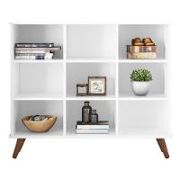 Nicho Organizador Multifuncional Pés Retrô Cube Q01 Branco - 1