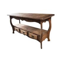 Aparador com Gaveteiro 1,60m de Madeira Maciça Moveis Adelin