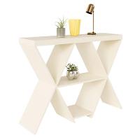 Aparador Para Sala Estrela Off White 1 Prateleiras 2 Nichos - 5