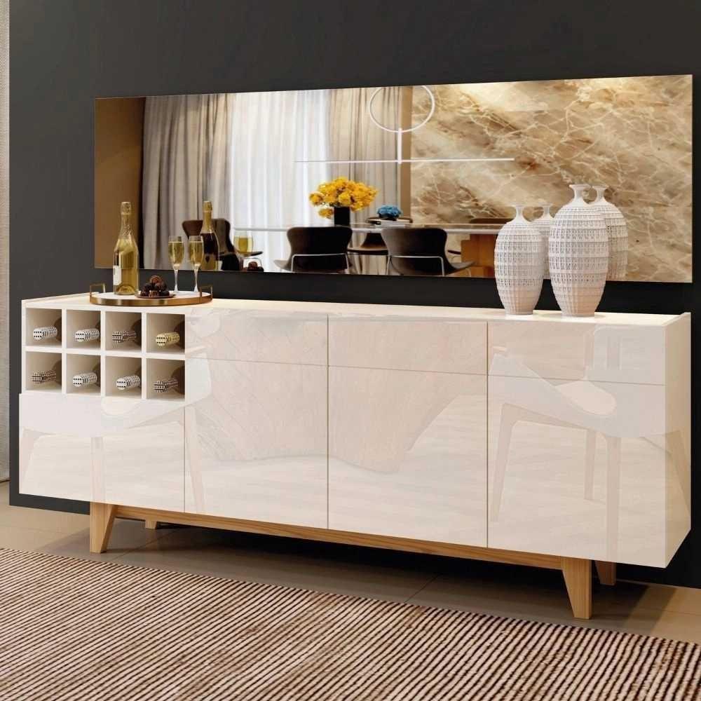 Buffet Philadelphia 3 Portas 1 Gaveta Mavaular Off White - 3