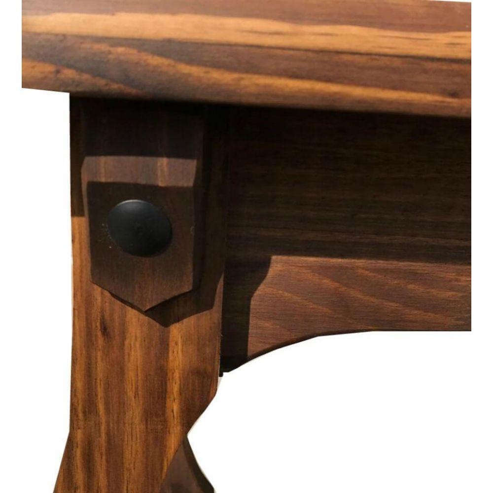 Aparador com Gaveteiro E Detalhes em Azulejo de Madeira Maciça Móveis Rusticos Adelin - 7