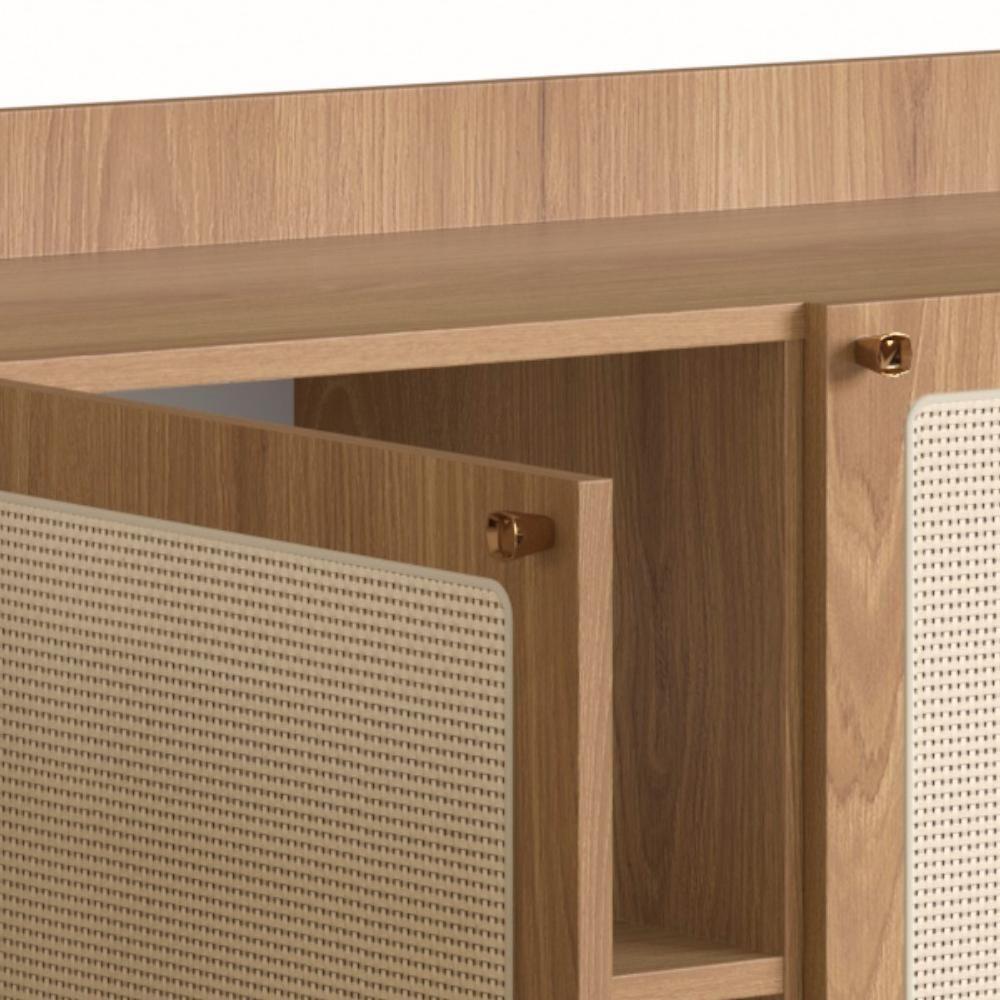 Buffet 3 Portas 2 Gavetas Palhinha 27935 Linha Oslo Hanover - 8