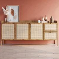 Buffet 3 Portas 2 Gavetas Palhinha 27935 Linha Oslo Hanover - 5