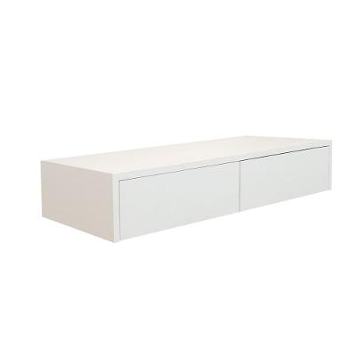 Aparador Penteadeira Console Suspenso Laqueado Branco