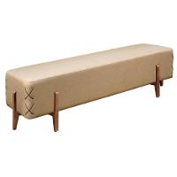 Recamier Eros Luxo Madeira Maciça Castellar Móbile Linho Bege Linho Bege - 1