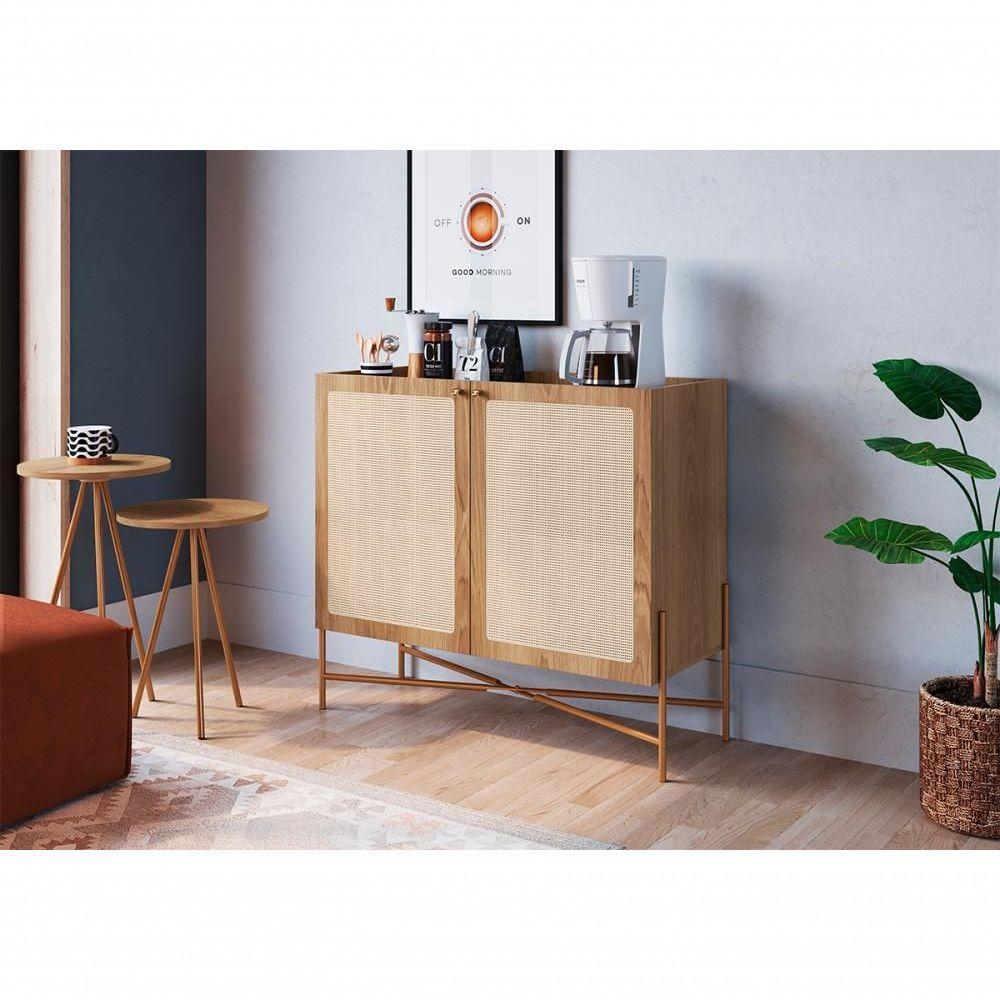 Balcao Cafe Bar 2Portas Palhinha Linha Oslo Hanover Artesano - 6