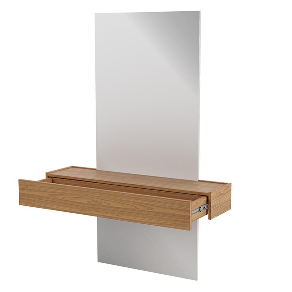 Aparador Suspenso Bari 155x110 D03 Freijó Off White - 1