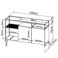 Balcao Buffet Bar Est Aço York Hanover Artesano Hanover - 2