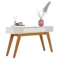 Kit Aparador Com Mesa De Centro 1 Gaveta Freijó Off White - 10