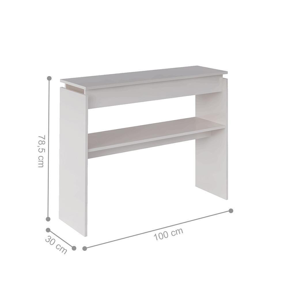 Aparador 1 Prateleiras Bello Off White - 4