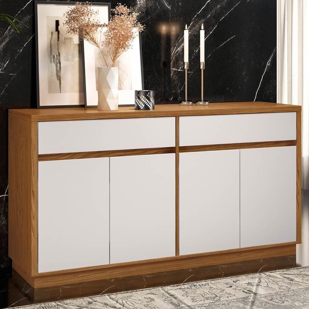 Buffet Para Sala De Jantar Ana N01 Ypê Off White - 5