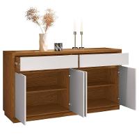 Buffet Para Sala De Jantar Ana N01 Ypê Off White