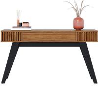 Aparador Para Sala 136 Cm Com Gaveta Riv1525 Noce Milano Clb Noce Milano - 1