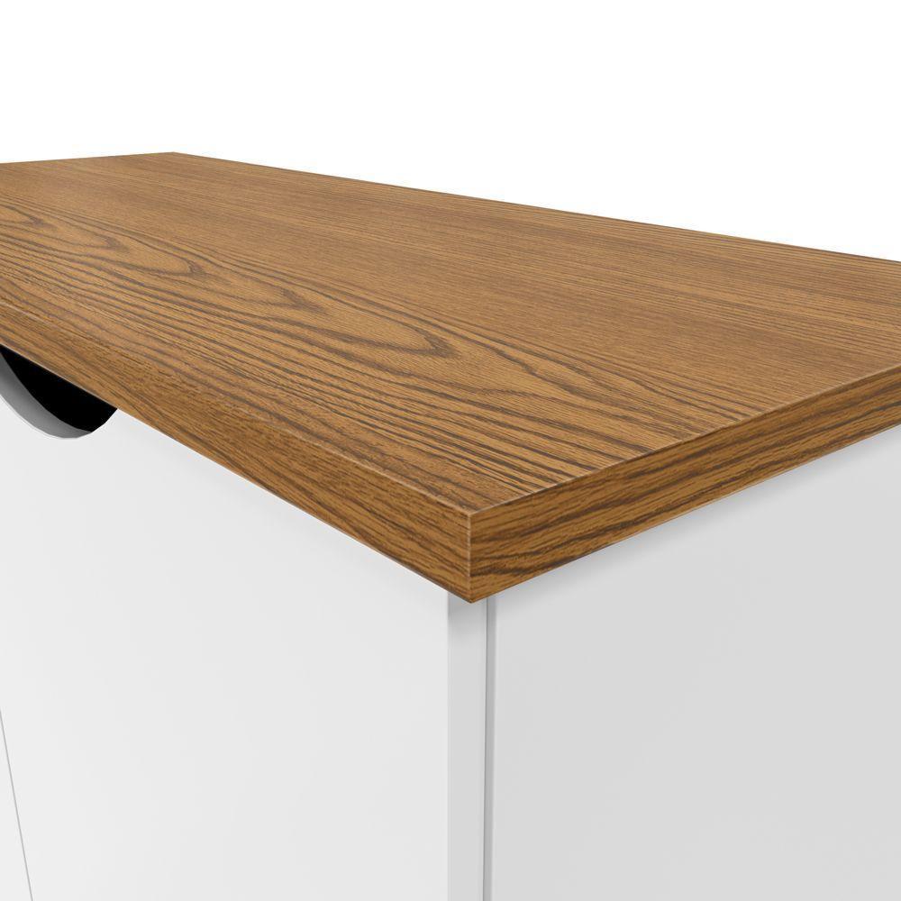 Buffet Prism Para Cozinha 2 Portas Pés Madeira Patrimar - 4