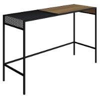Aparador Dinâmico Industrial York Artesano 120 Cm (Largura) Em Mdp Hanover Com Nicho Aço Preto - 1