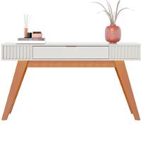 Aparador Para Sala 136 Cm Com Gaveta Riv1525 Off White Clb Off White - 1