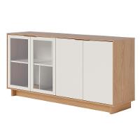 Aparador Buffet 04 Portas Áustria C04 Freijó Off White - 2