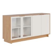 Aparador Buffet 04 Portas Áustria C04 Freijó Off White - 5