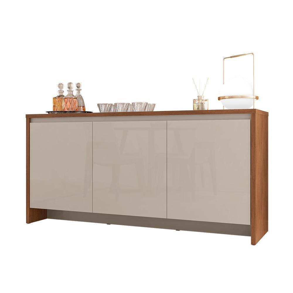 Buffet Aparador Legancy Cedro Off White 3 Portas - 3