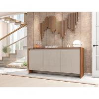 Buffet Aparador Legancy Cedro Off White 3 Portas - 2