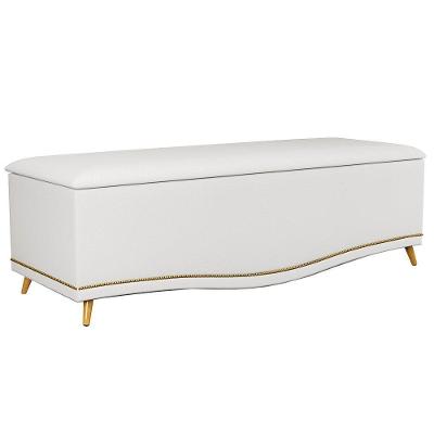 Calçadeira Baú 160Cm Corano Branco