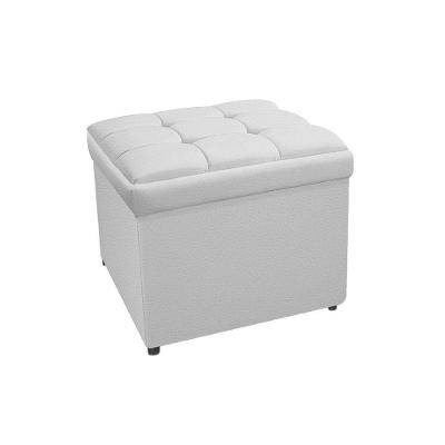 Calçadeira Copenhague 90cm Solteiro Corano Branco