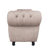 Recamier com Baú Grécia Suede Bege - 2